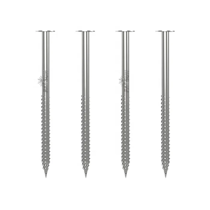 FarSun Post Ground Helical Screw Spike Ground Used Pile Foundation