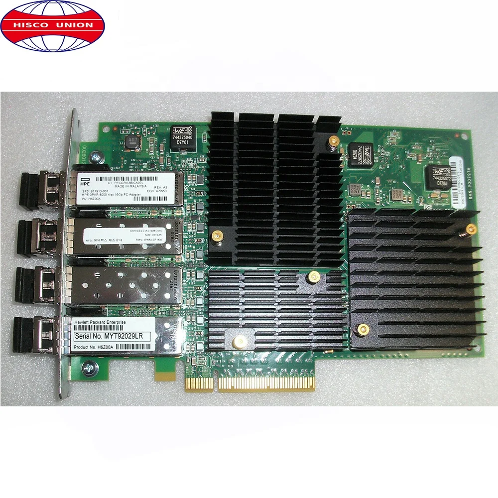 Новый в наличии 817913-001 для HPE 3PAR 8000 4-PT 16GB FC сетевой