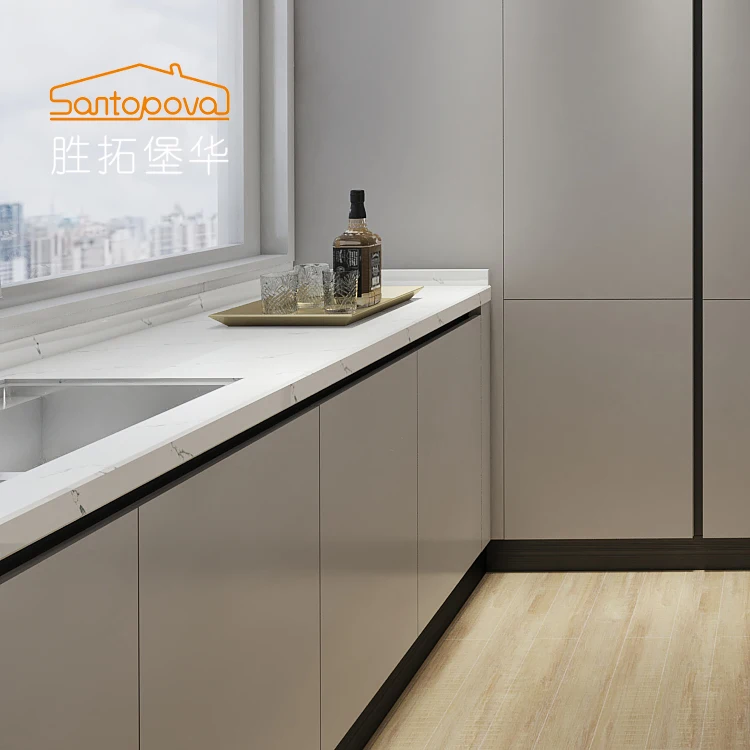 Kabinet kitchen unit cabinet shaker aluminum luxury price china metal furniture solid wood modern kitchen cabinets