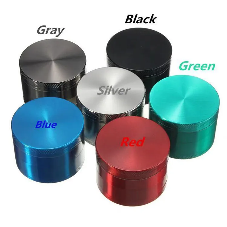 Custom Logo Metal Grinder Laser UV Printing 4 Layer   Grinder   Ceramic Herb Grinder