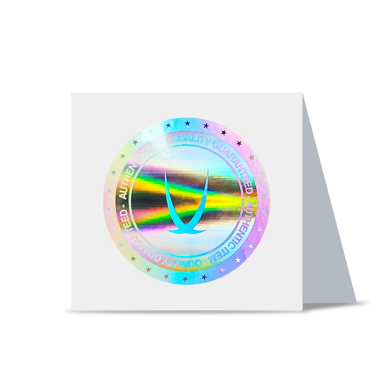 Wholesale Custom Brand Security Authenticity with Serial Number QR Code Hologram Stickers