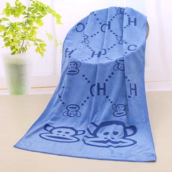 Soft Bath Towel cartoon Print Children Bath Towel Microfiber Baby Bath Towels