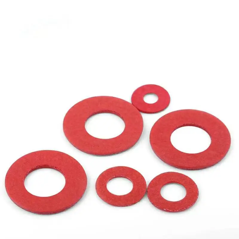 Изоляция HQ/красная Вулканизированная волоконная бумажная шайба/шайба красная шайба