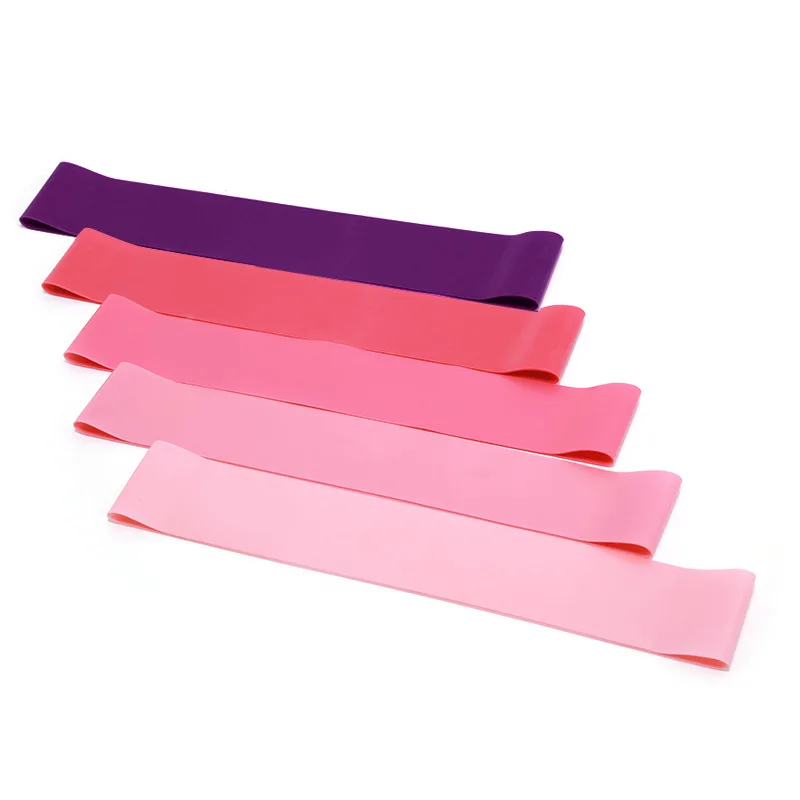 Factory Price Set  5PCS Resistance Bands Loops Fitness Yoga Training Gym Exercise Latex Rubber Bands