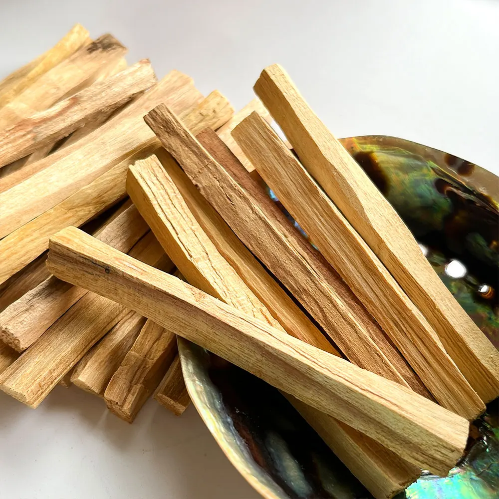 Palo Santo Smudging Sticks с высокой смолой духовное очищение древесный ладан из Перу