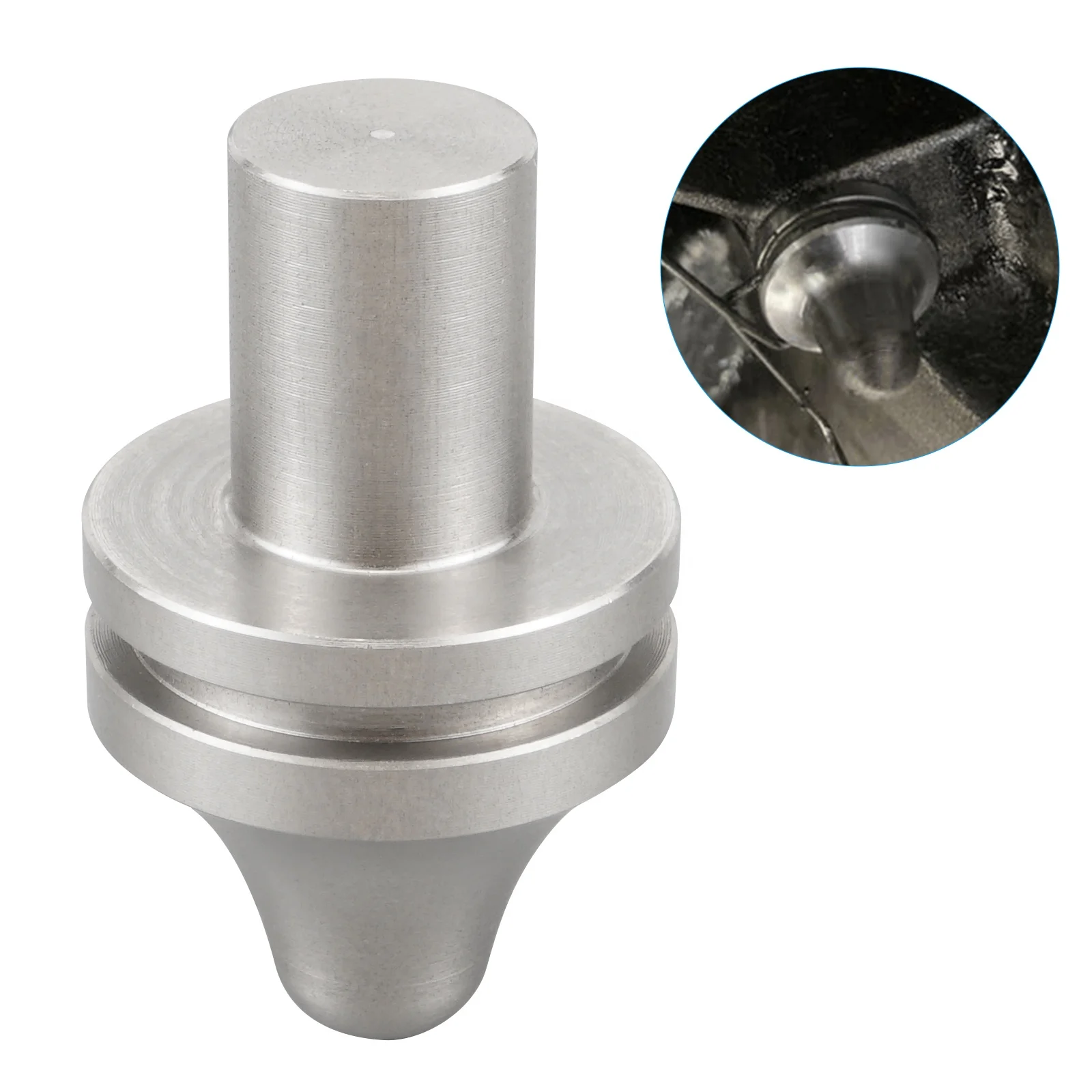 Bevinsee Silver Stainless Steel Auto Clutch Pivot Ball Pins Replacement For BMW E36 E46 E90 E92 335i 328i 135i #21511223328