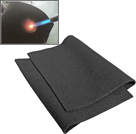 Low MOQ Wholesale Fireproof Blanket for BBQ and electric welding to protect the ground Deck Patio Protect Mat