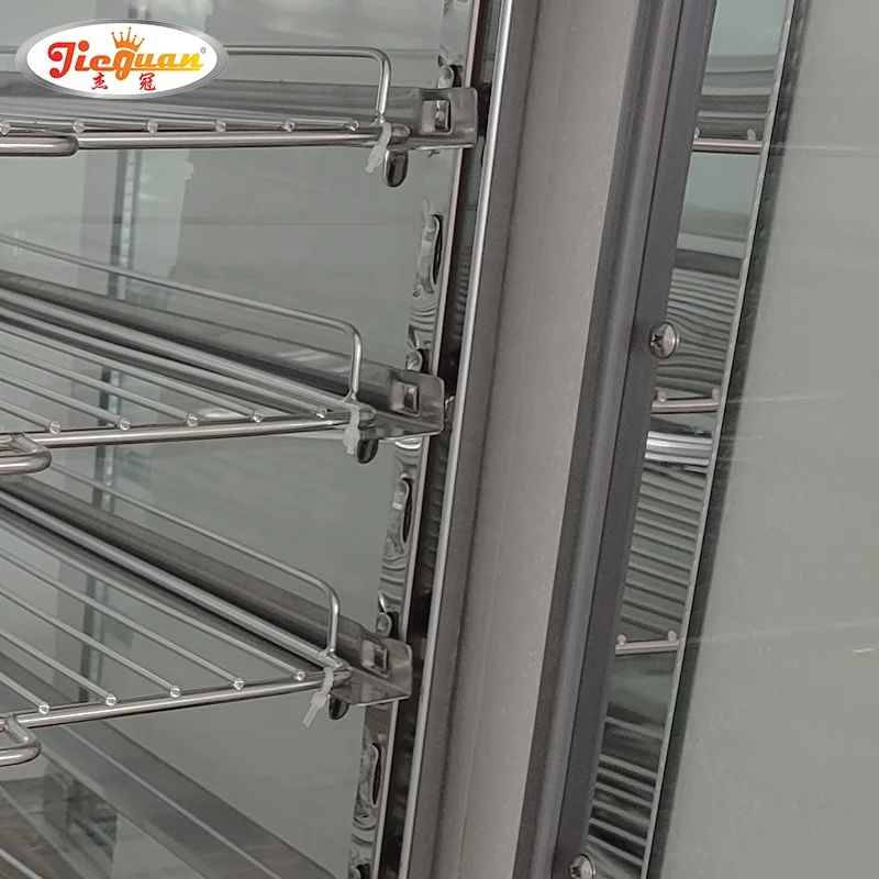 Electric Commercial Bun Steamer Glass Display Warmer Showcase /Chinese Food Bun Steamer /Bread Steamer for Sale