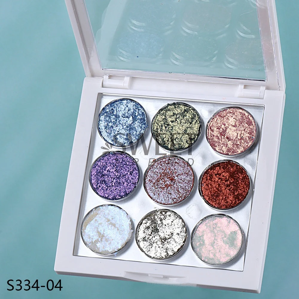 New solid magic mirror powder for nails art decoration nail chrome powder manicure clay glittering pigment palette