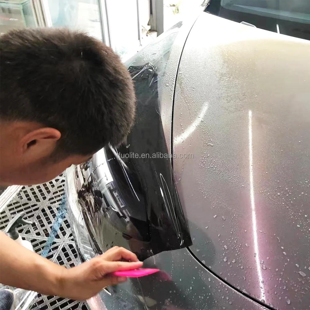 Multi Size PPF Squeegee Vinyl Paint Protection Film Tools Soft Silicone Rubber TPU Scraper Auto Car Vinyl Wrap Tools