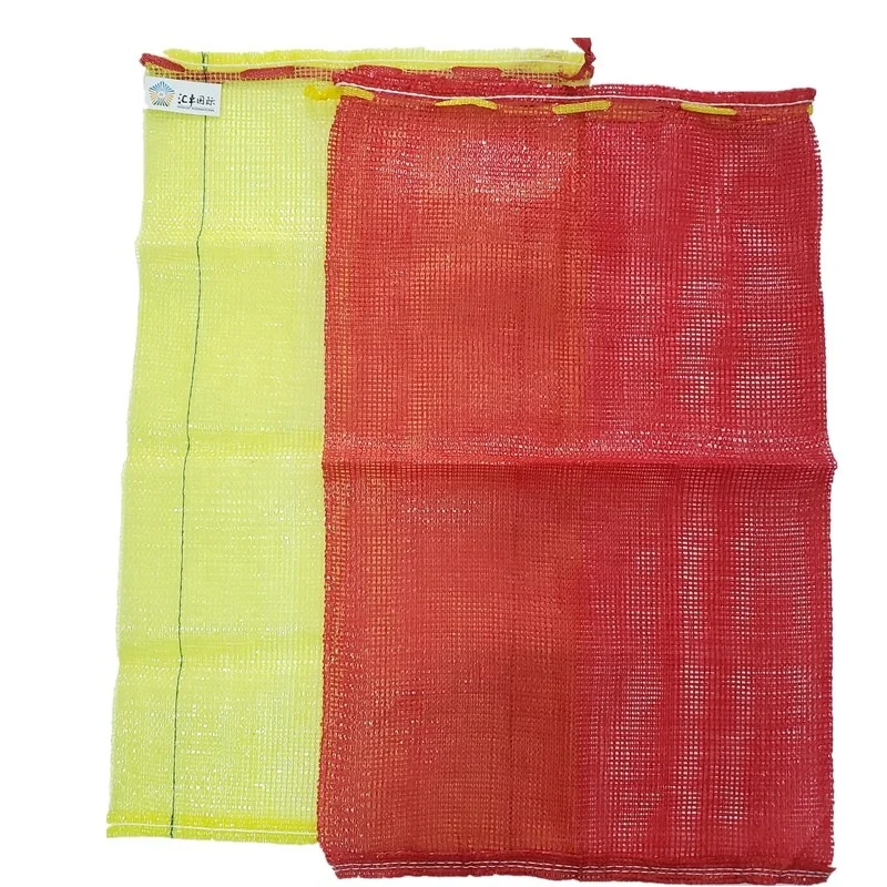 Made In China Eco-friendly PP HDPE Leno Net Mesh Onion Lemon Potato Fruit Vegetable Packaging Mesh Bags