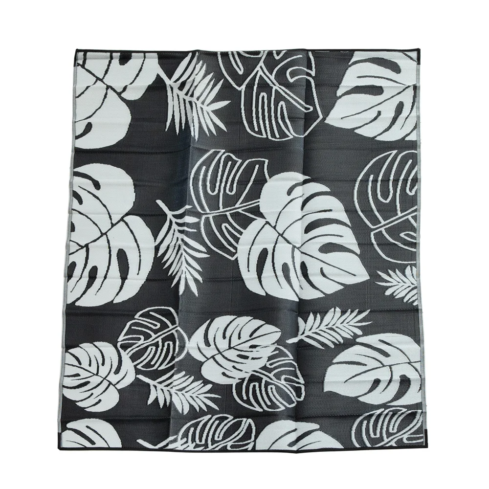 High Quality WANMI Manufacture 100% Recycled Plastic Polypropylene Tubing Woven Large Indoor Outdoor RV Floor Ground Mat