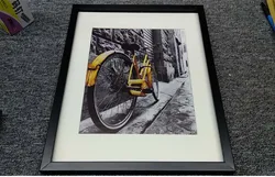 large gallery wall decor wooden picture frame  photo frames A1 A2 A3 A4 11x14 16x20 20x26 - black, wood, white