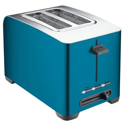 Автоматический выдвижной тостер для завтрака из нержавеющей стали на заказ, домашний очень широкий слот, умный тостер для хлеба на 2 ломтика