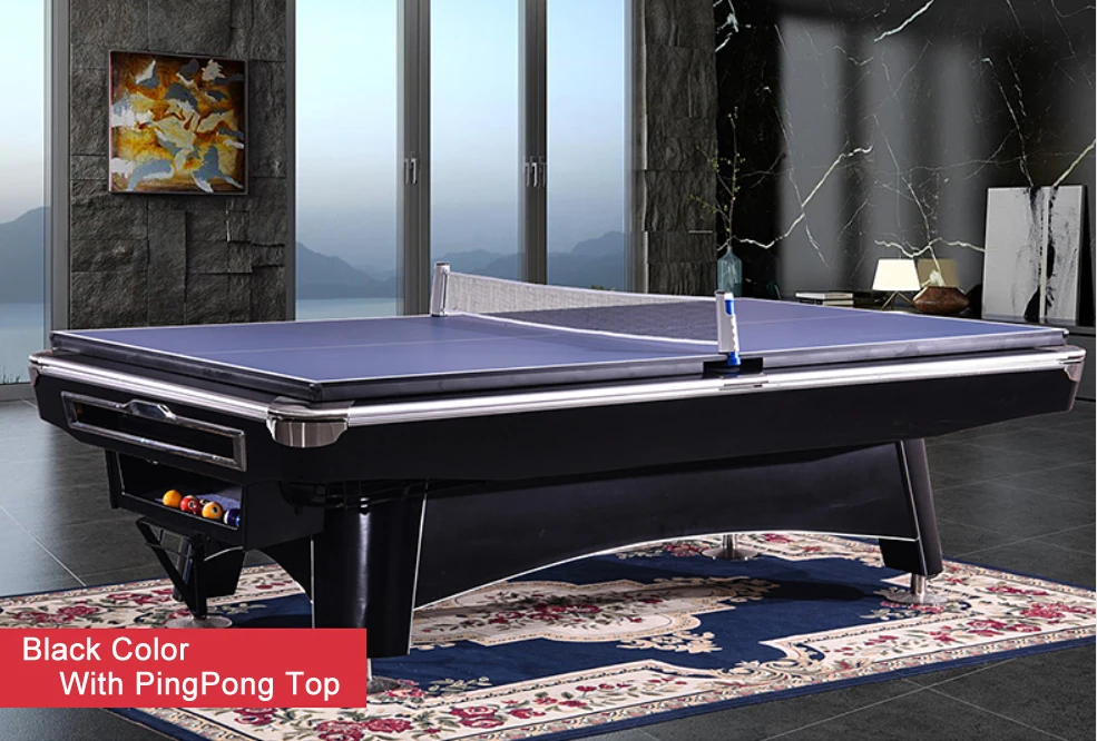 2024 brand new 6th Generation quality and slates bed pool billiards table with balls auto return system
