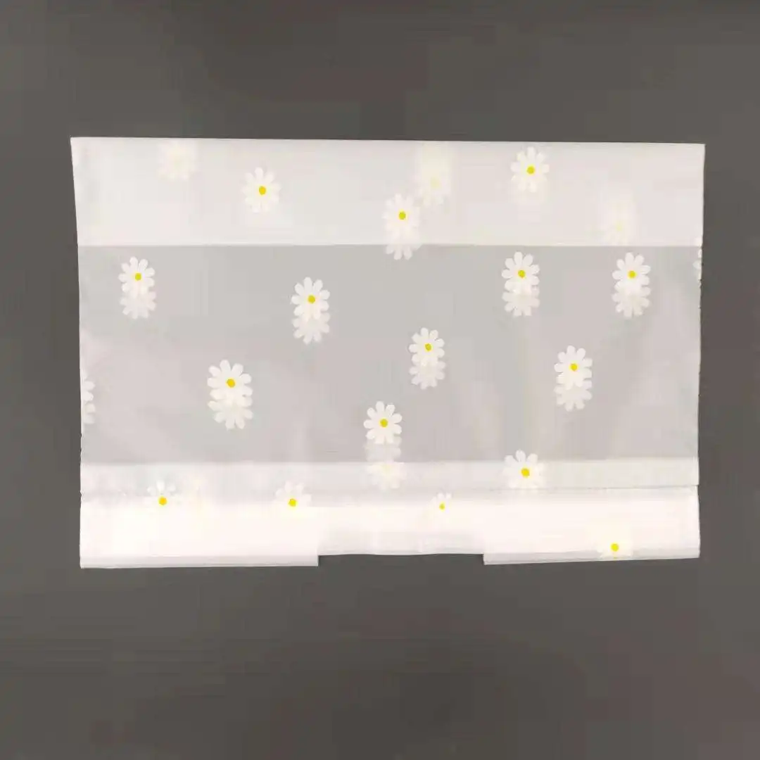 Custom Printed Recycled Tote PE Shopping Bag With Logo Clothes Packaging Shopping PP Plastic Tote Bag Soft Loop Handle