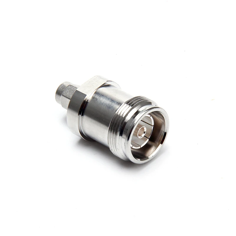 MINI DIN 4.3-10 plug male to SMA jack female adapter test 4.3/10 to SMA