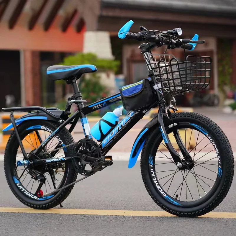 18 20 22 24 Inch 6 Speed Carbon Steel Children Bicycle Cycle For Kids Variable Speed Mountain Bicycle Road Bike