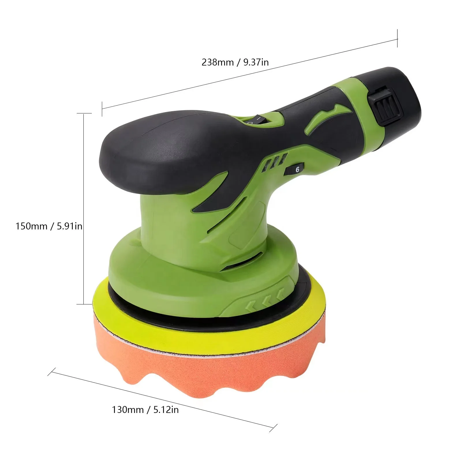 Wholesales cordless polisher details polisher kit battery polisher cigarette lighter plug car cigarette plug