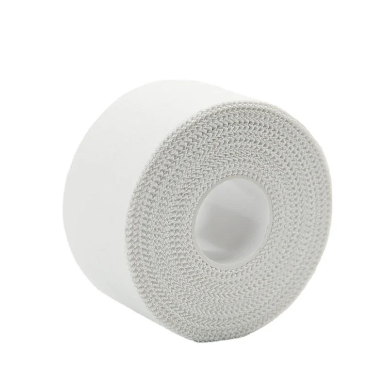 Cotton Zigzag Sports Gym Fitness Wraps Support Tape White Muslin Kinesiology Muscle Athletic Protect Tape