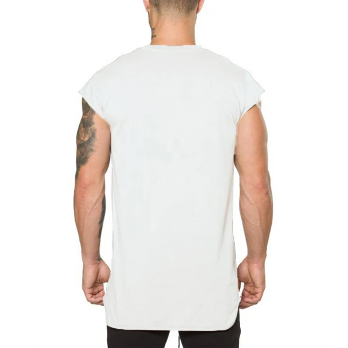 Gym Fitness Running Workout Plain Racerback Tank top for Men