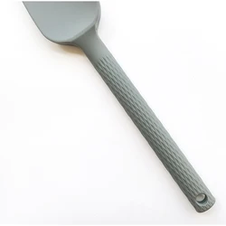 Wholesale New Pattern Printing Heat Resistant Non Stick Silicone Spatula Nylon Handle For Cake Baking Spatula