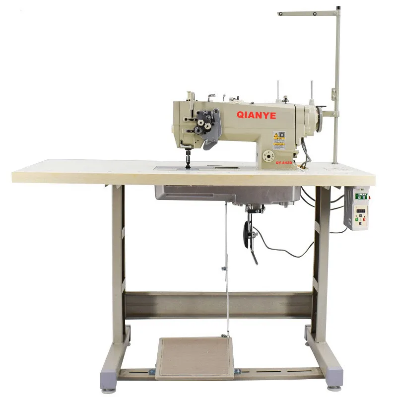 Qy-842d швейная машина с двойной иглой