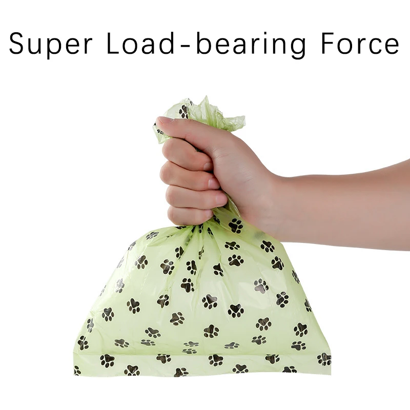 Rarewe Pet Product Box-Packed Dog Poop Bag Pet 8Rolls/Box Eco-Friendly Pet Poop Bag High Quality Biodegradable Poop Bags For Dog