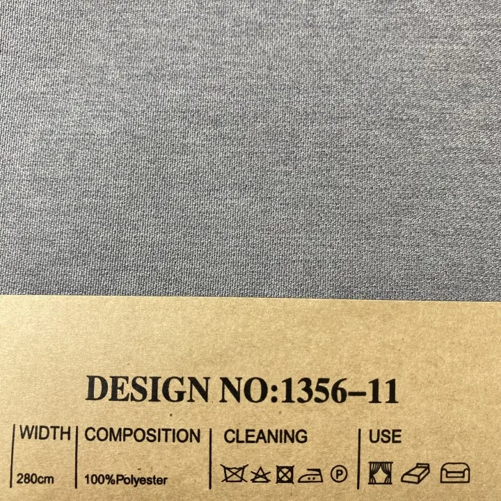 Professional Designer Manufacture Textile 100% Polyester 385gsm Upholstery Coated Blackout Fabric For Curtain Sofa And Furniture