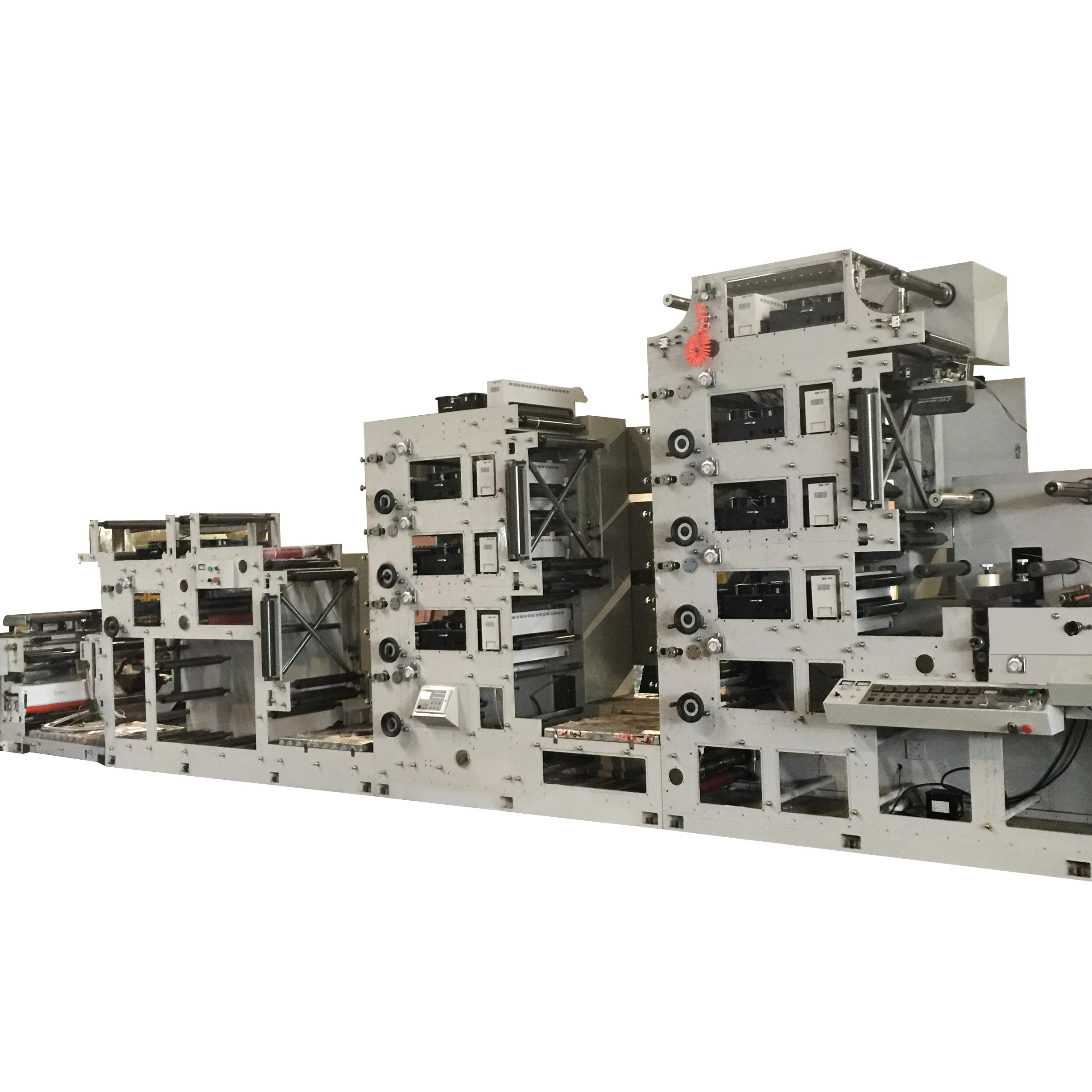 Флексографическая печатная машина для детей 1, 2, 3, 4, 5, 6, 7, 8, 9, 10 видов цветов этикетка используется флексографическая печатная машина цена