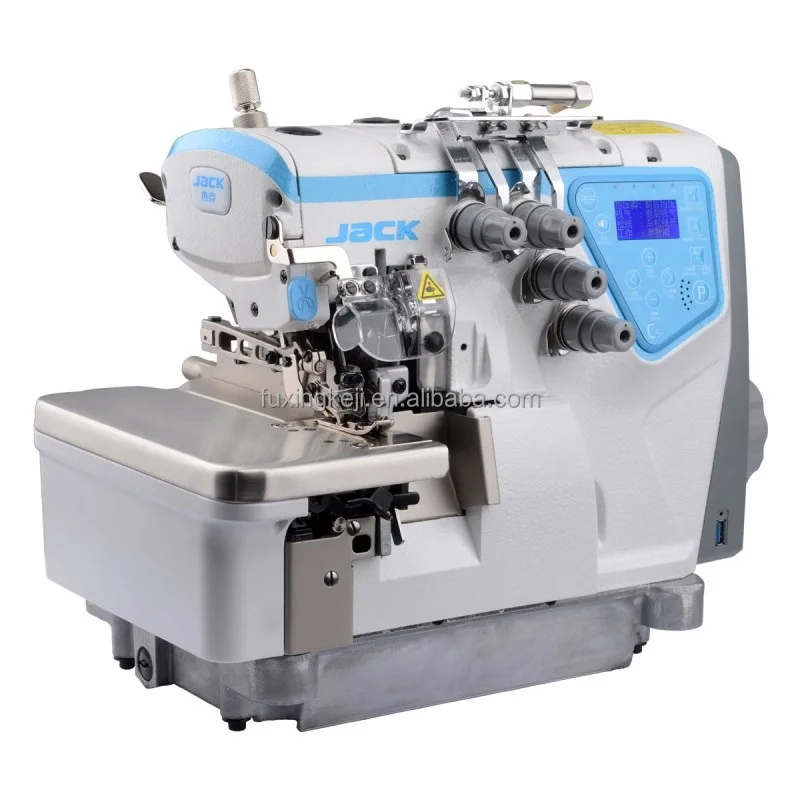 Jack C5S 3/4/5/6 Thread overlock machine Pneumatic Advanced Overlock with devices