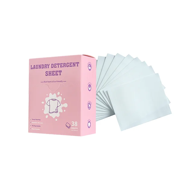 New Trending Plant Extract Based Biodegradable Eco-strips Laundry Detergent Sheets Household Cleaning Products
