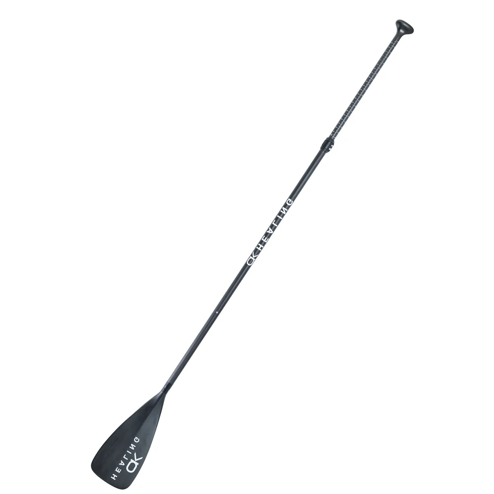 3K Carbon Fiber Shaft SUP Paddle Board Accessory Inflatable Stand Up Paddle Surf Carbon Fiber Blade OEM LOGO