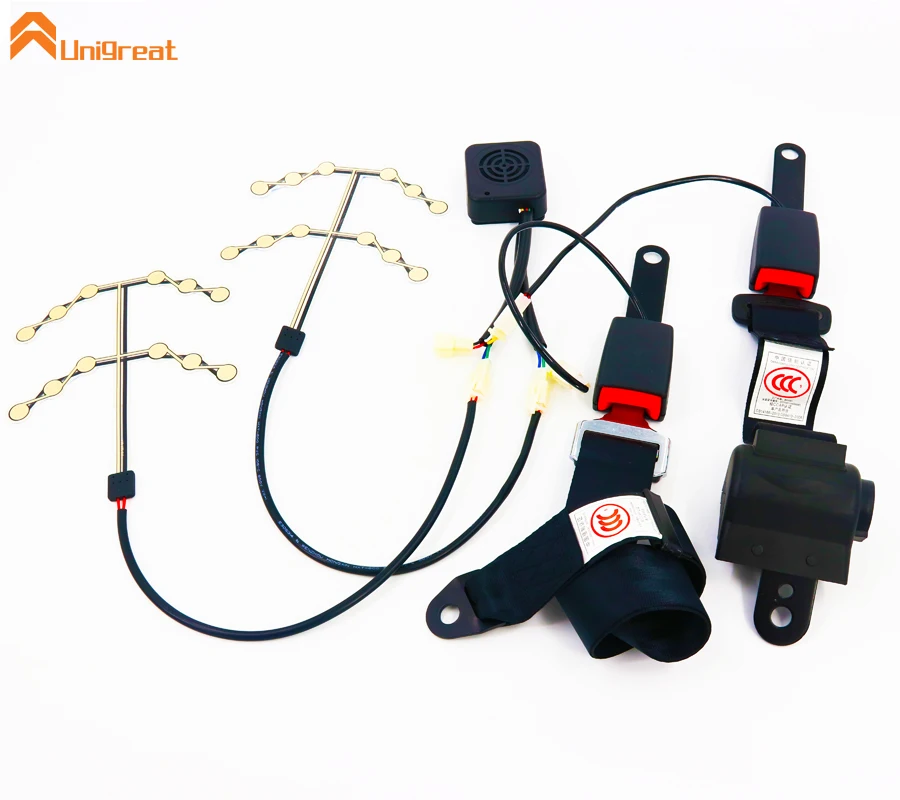 
High quality School bus seat occupancy pressure sensor with Push Button Seatbelt Buckle latch 