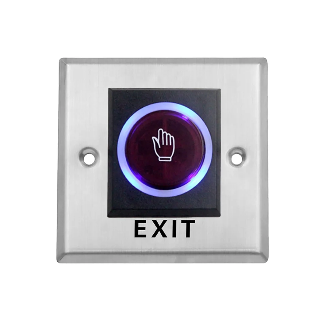 Infrared Sensor Switch Contactless No Touch Door Exit Button with Backlight