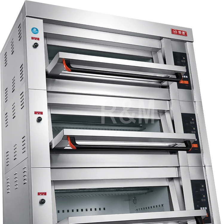 Single deck gas industrial ovens for baking cupcakes,Bread pizza bakery big oven for baking cupcakes bakery equipment