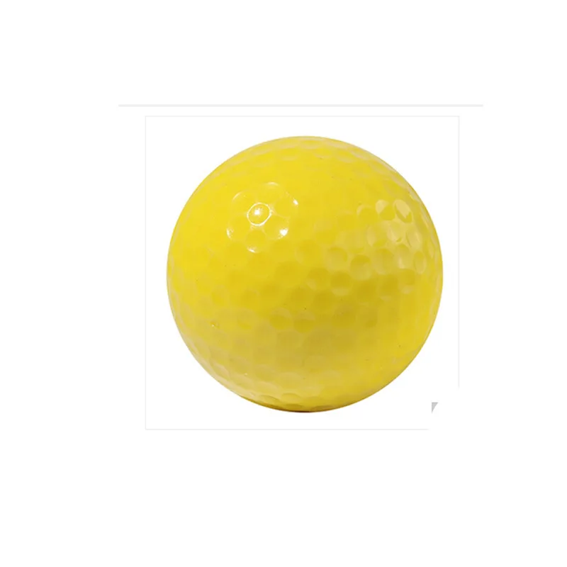 Factory direct colorful golf practice biodegradable balls driving range golf balls