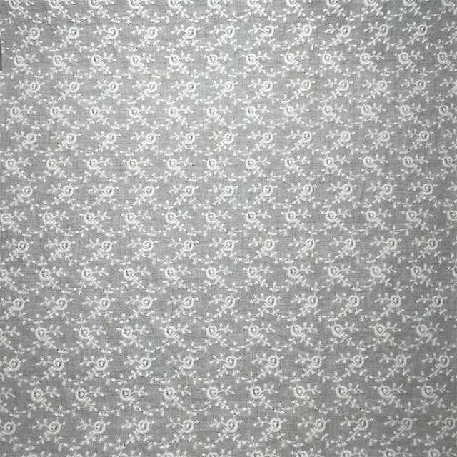TUTON TC Cotton Fabric French Lace Embroidery Fabric For Dress