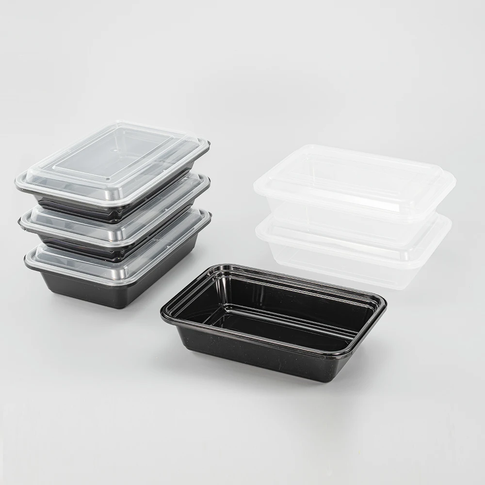 Professional design disposable tamper resistant meal prep lock lid deli food containers plastic seal