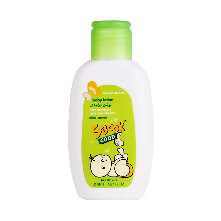 Sbook 50ml travel size  mosisturizing baby body lotion for normal skin with natural Shea Butter best baby lotion