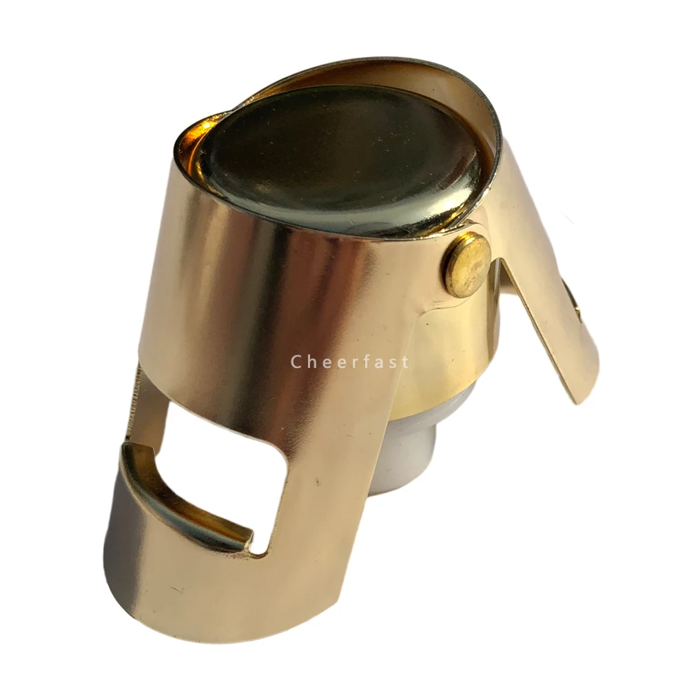 Nice Design Sparkling Wine Bottle Stainless Steel Champagne Stopper
