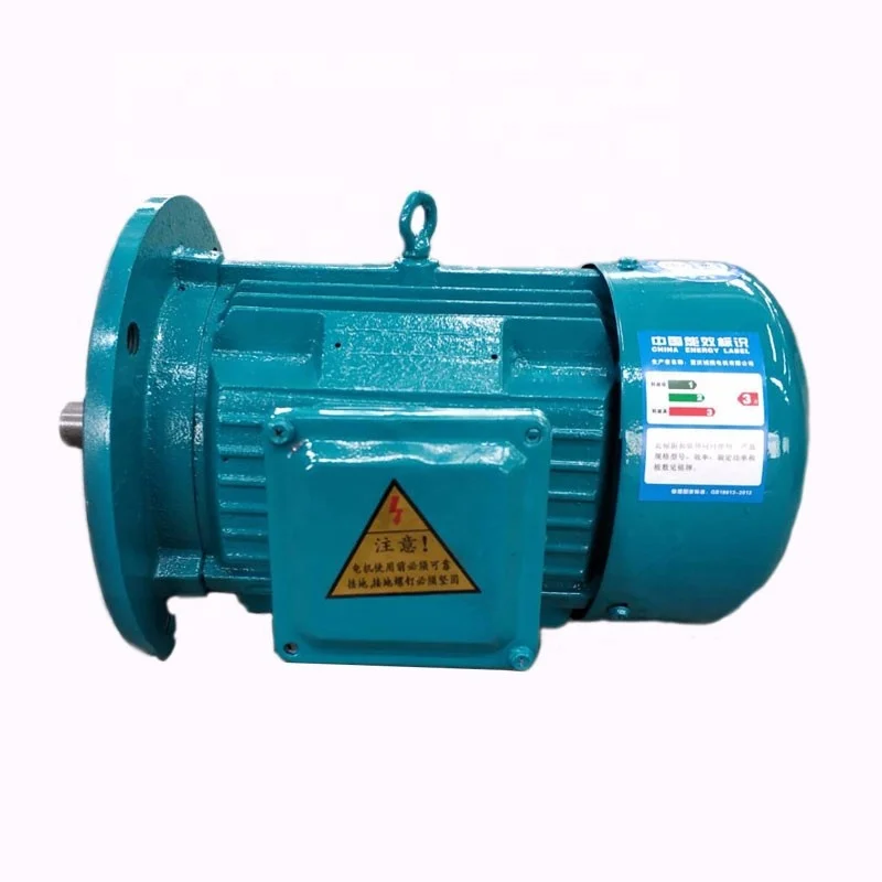 1.5KW 2HP 2840 об/мин асинхронный двигатель 3 фазный переменного