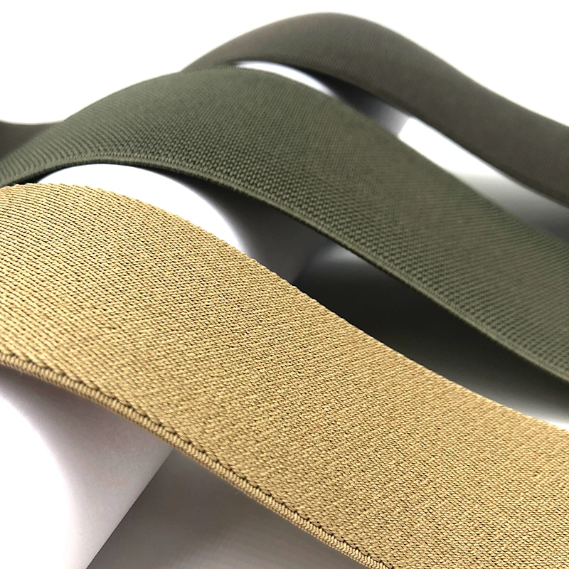 CustomThicken Twill Woven design elastic band Waistband for tactical Bag