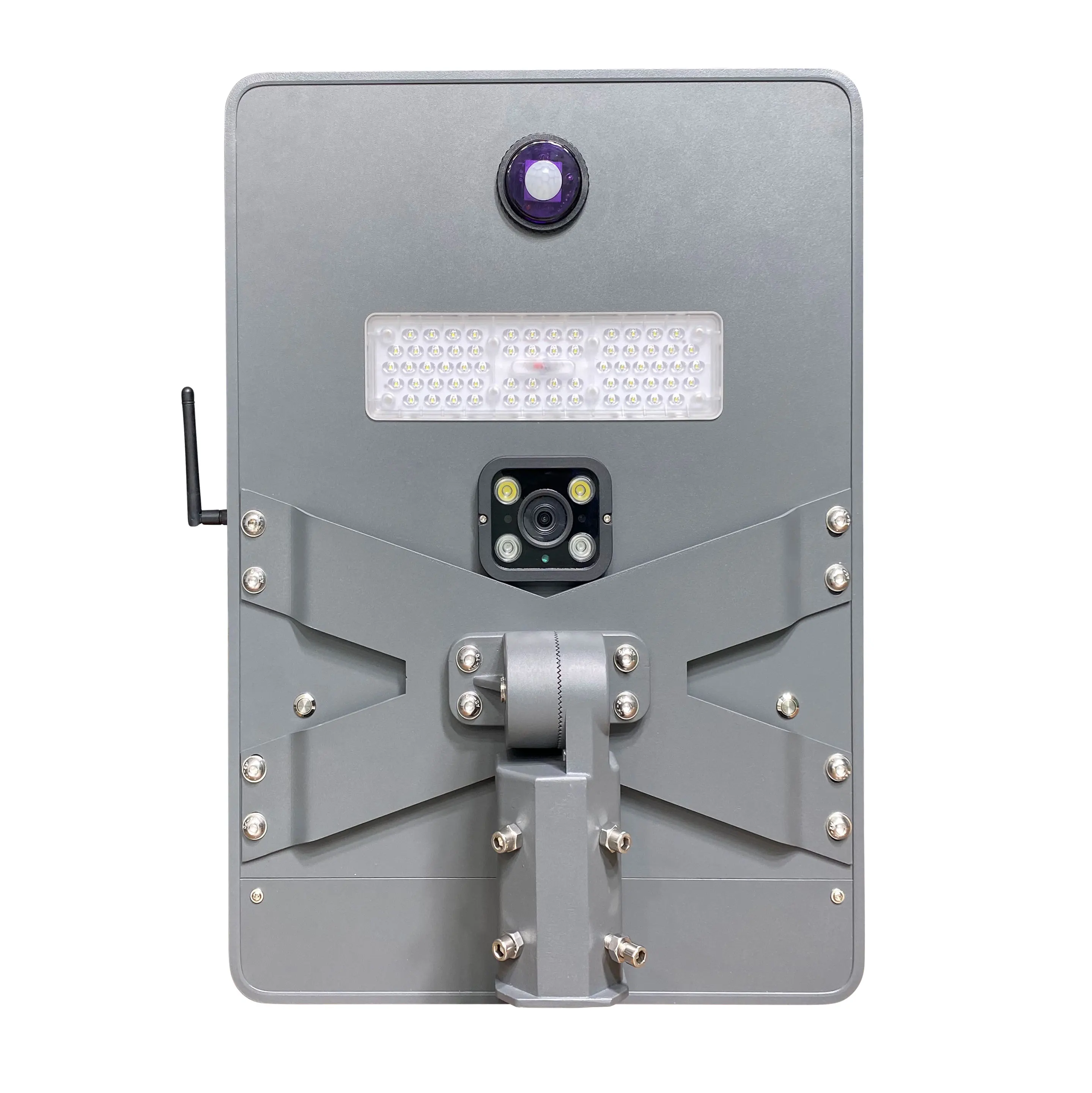  3000K CCTV Camera Smart LED Module Industrial Solar Power Street Light