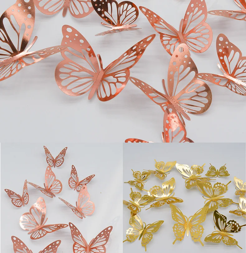 Hot Selling Cheap Price Self Adhesive Butterfly Wall Sticker