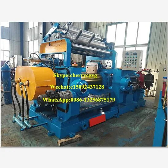 Direct manufacturer two roll rubber sheet making machine with high quality