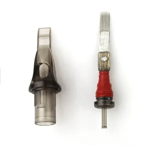 Factory Round liner textured cheap professional machine grip permanent makeup set mixed pen NB cartridge tattoo needle