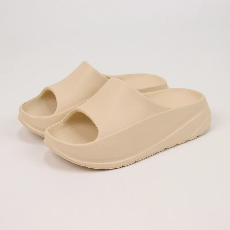 2024 New Summer Platform EVA Slippers with Massage Feature Thick Bottom Non-Slip Bathroom Home Slippers Wholesale