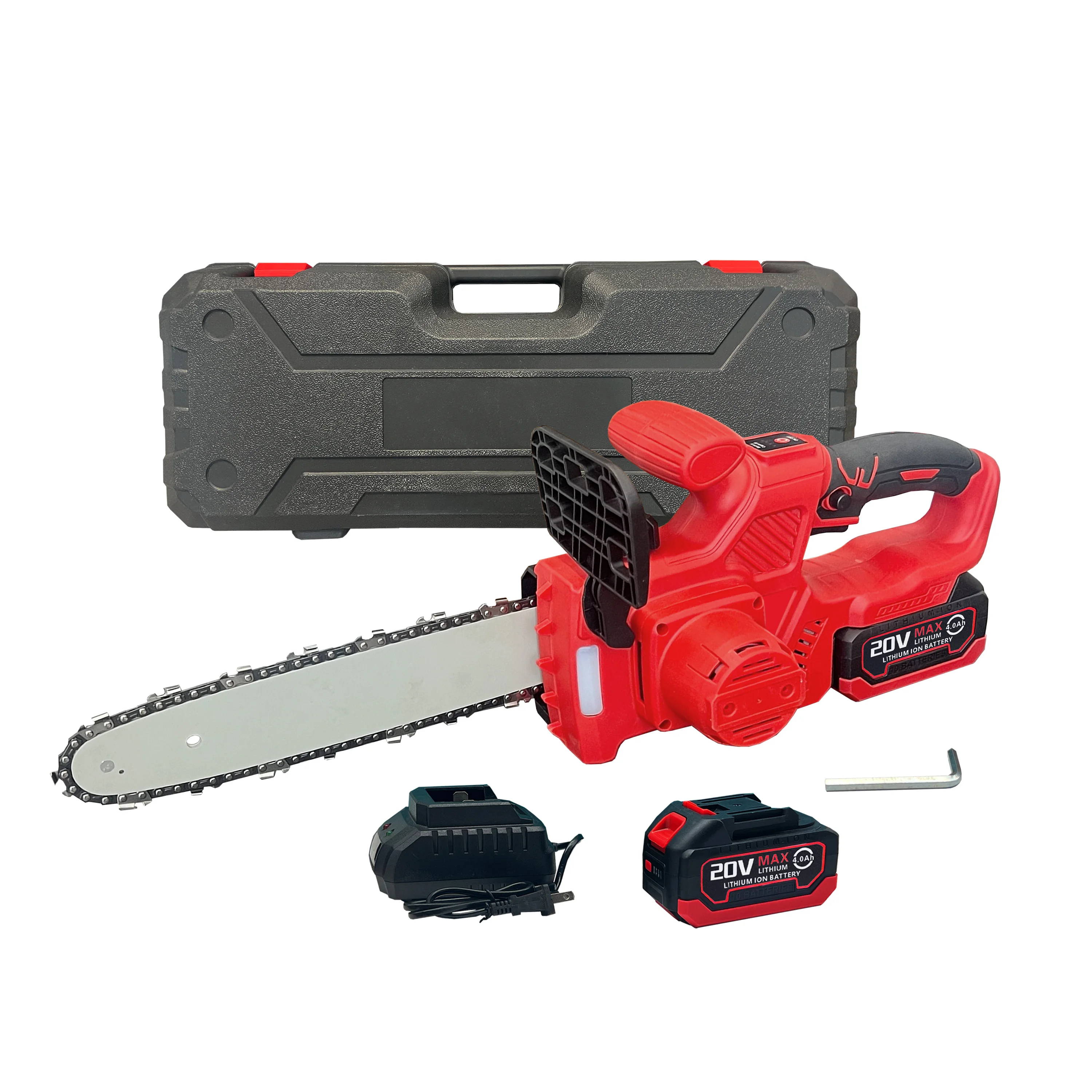Cordless Electric Chain Saw Handheld 12 inch Battery Cordless Power Chainsaw For Sale