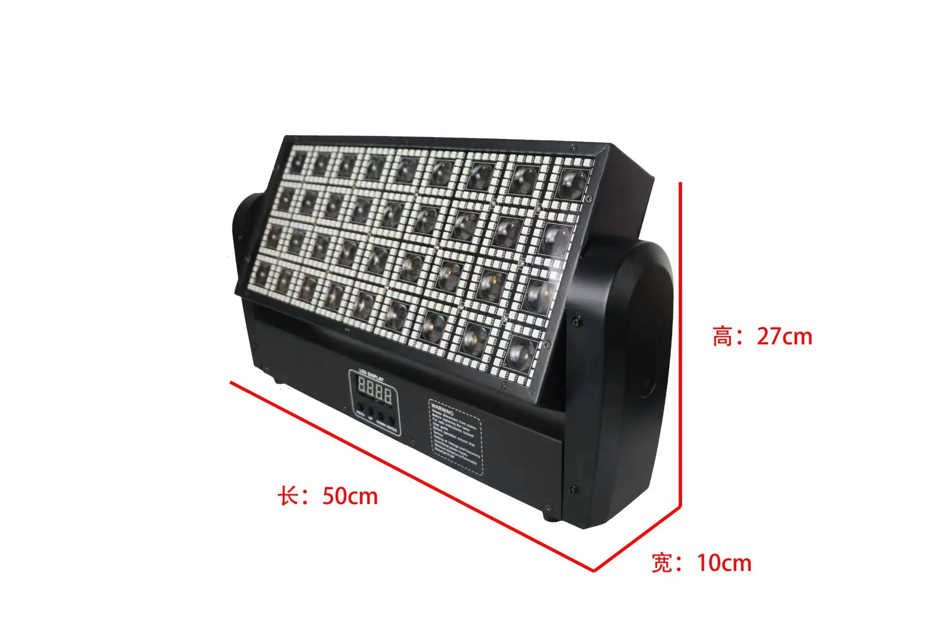 New Stage Mobile Headlight Home Party Disco 36 * 3W RGB LED City Color Mobile Headlight Dance Light